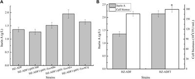 Enhanced production of iturin A by strengthening fatty acid synthesis modules in Bacillus amyloliquefaciens